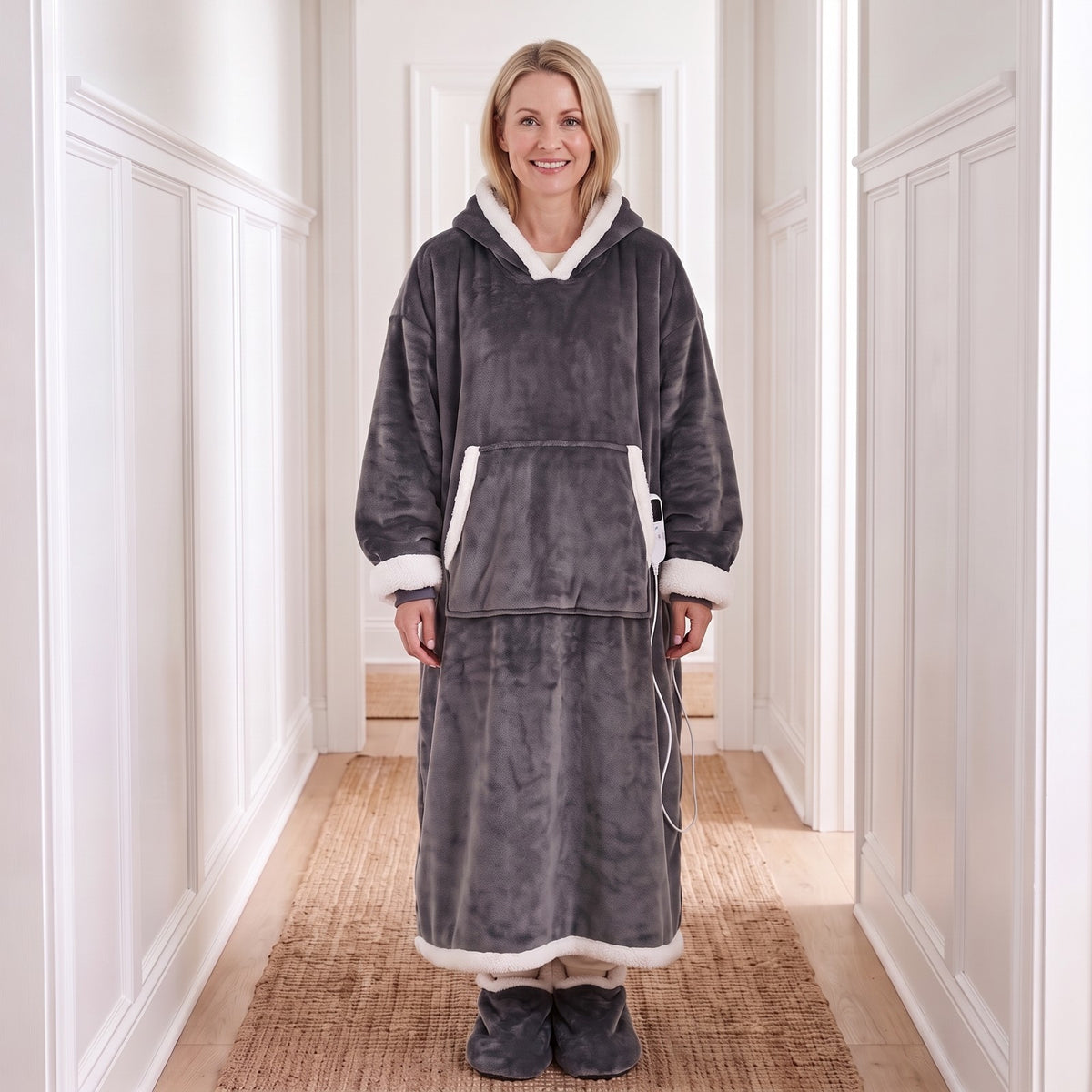 Heatie in Charcoal Grey