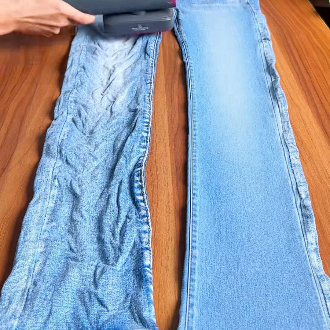 Denim smoothed flat with LEVARA